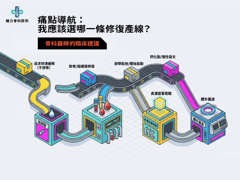 骨科醫師的臨床建議增生治療怎麼選
