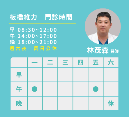林茂森醫師門診表