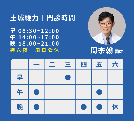 土城維力骨科周宗翰醫師