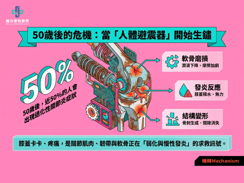50歲後面臨退化危機，玻尿酸PRP怎麼選