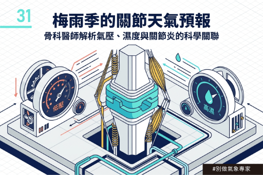 骨科醫師解析氣壓、濕度與關節炎的科學關聯